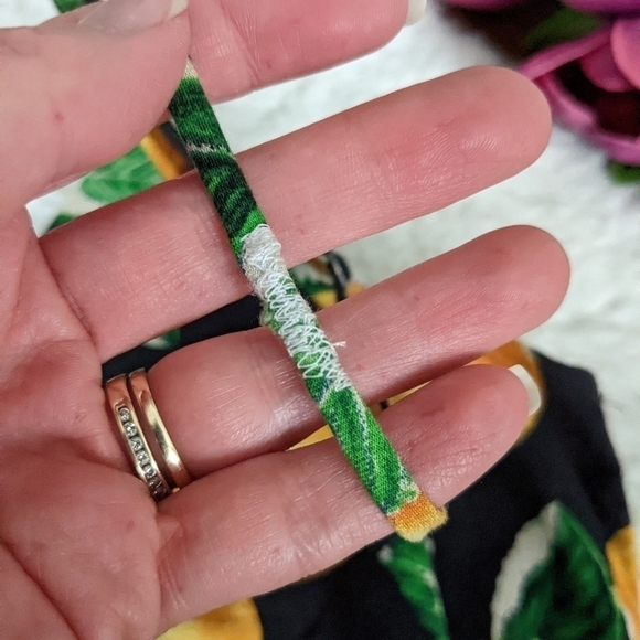 URBAN OUTFITTERS kimchi blue lemon print short romper - Picture 7 of 14